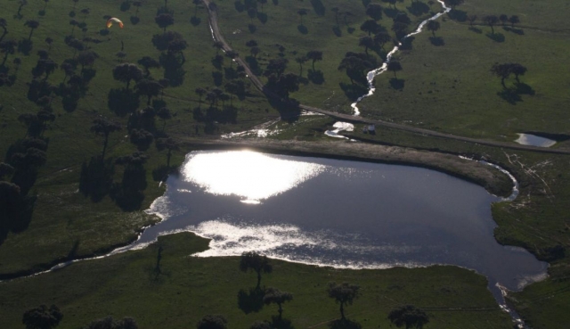  Terra e água. 